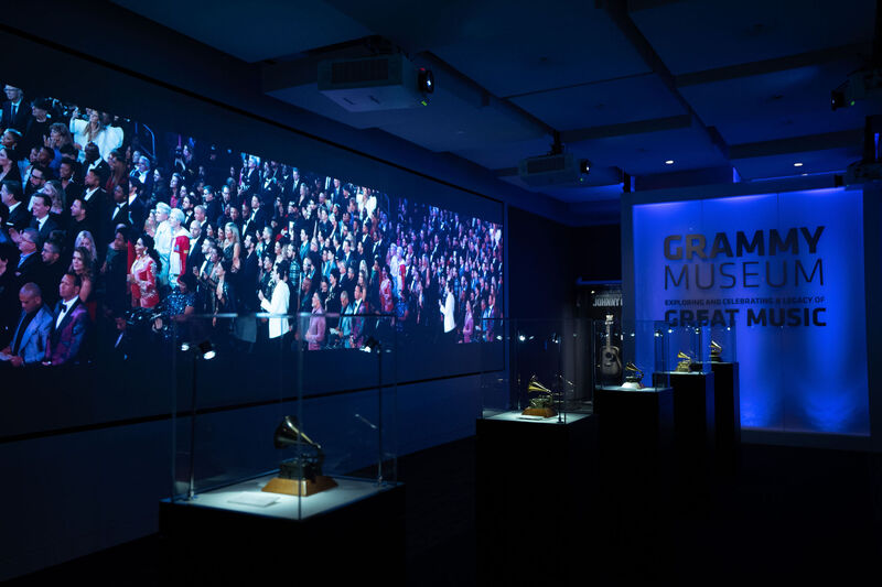 A view of the 4th Floor entry at GRAMMY Museum.