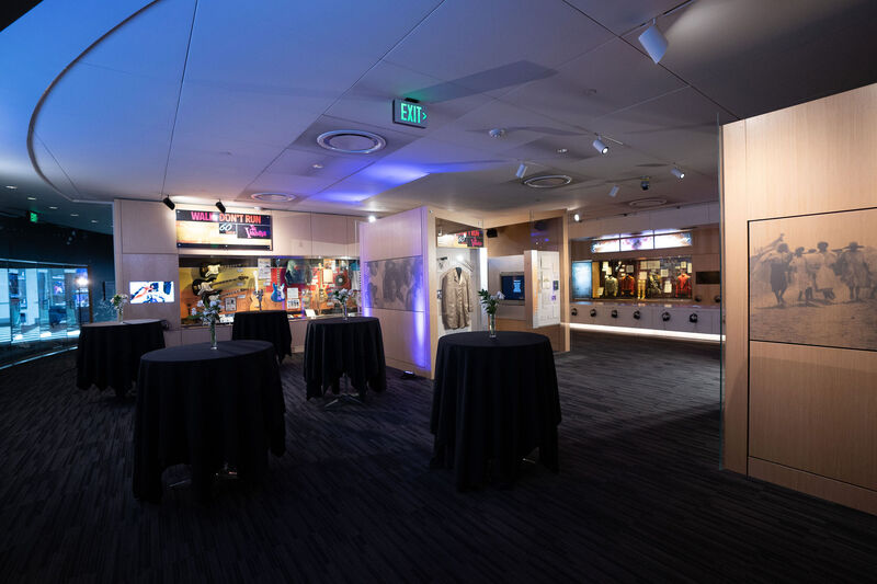 A view of the 4th Floor gallery at GRAMMY Museum.