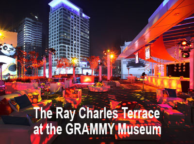 The Ray Charles Terrace at the GRAMMY Museum